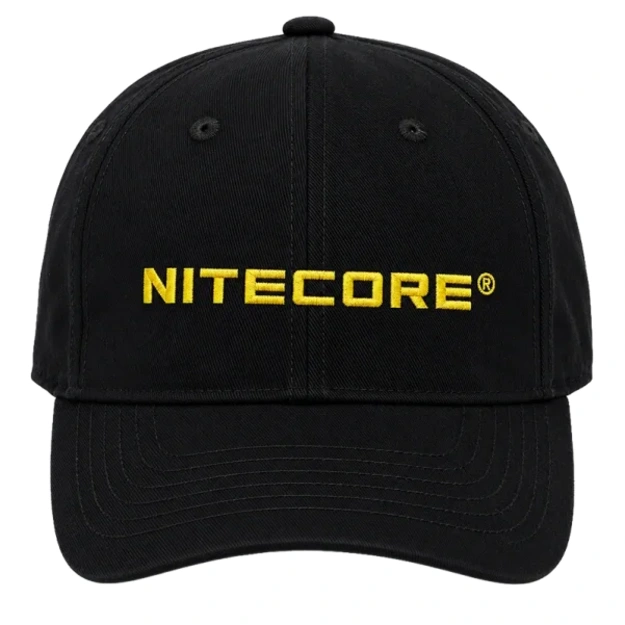 Nitecore Logo Baseball Cap, Black