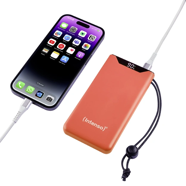 Внешний аккумулятор Intenso 10000 mAh QC3.0, оранжевый