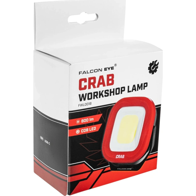 Falcon Eye 800 lm Uzlādējama Darbnīcas Lampa CRAB FWL0018