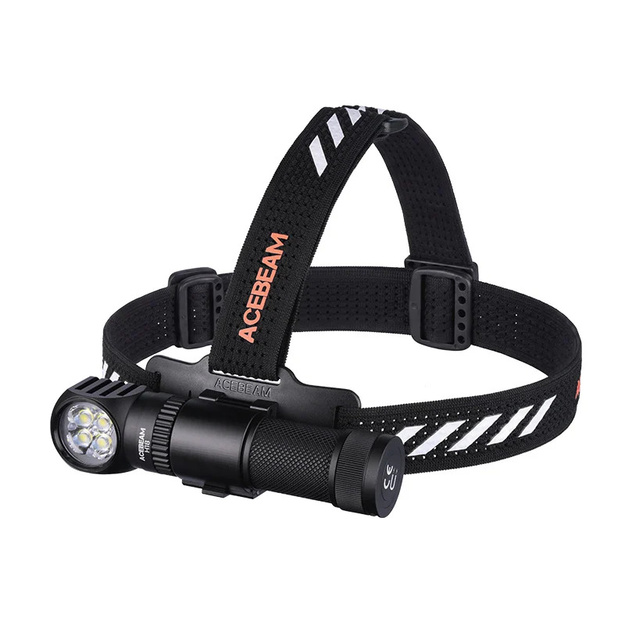 AceBeam H18 uzlādējama galvas lampa 4000lm, 6500K CW, 21700