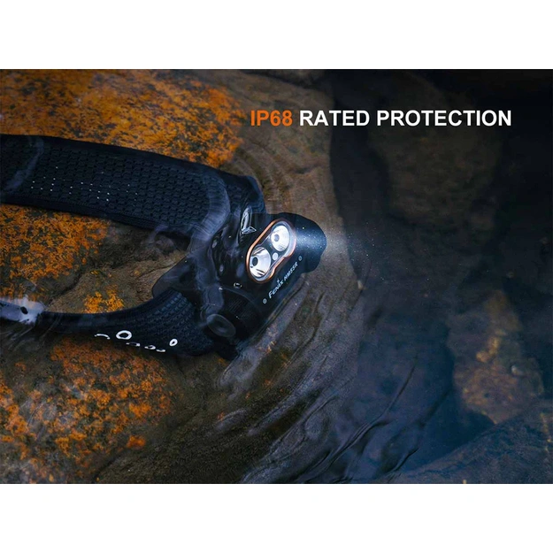 Fenix HM55R-D LED galvas lukturis Melns