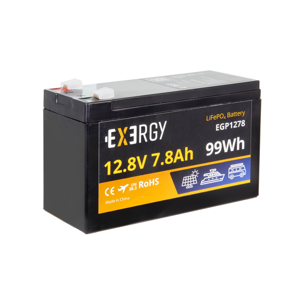 Akumulators EXERGY EGP1278 12,8V 7,8Ah LiFePO4