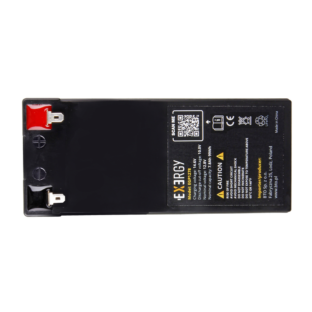 Akumulators EXERGY EGP1278 12,8V 7,8Ah LiFePO4