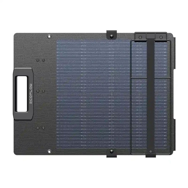 EcoFlow 110W folding photovoltaic panel.