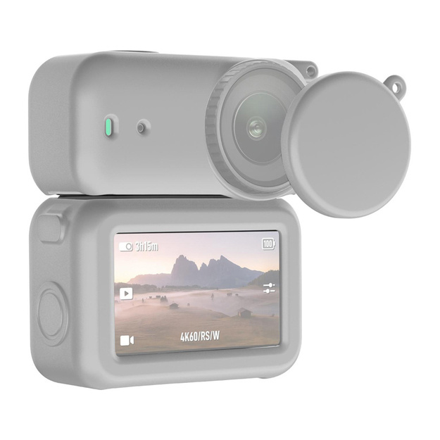 Silicone protective euti Puluz for DJI Osmo Nano (Gray)