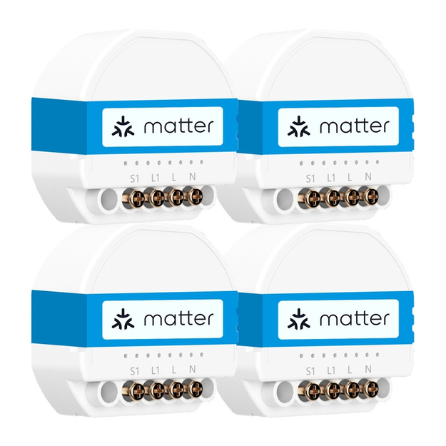 MEROSS MSS815MAQUA-UN 4-Pack Smart Wi-Fi Switches