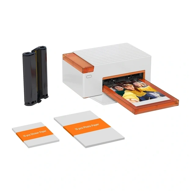 Liene Amber M110 4x6  Photo Printer, 10 Sheets
