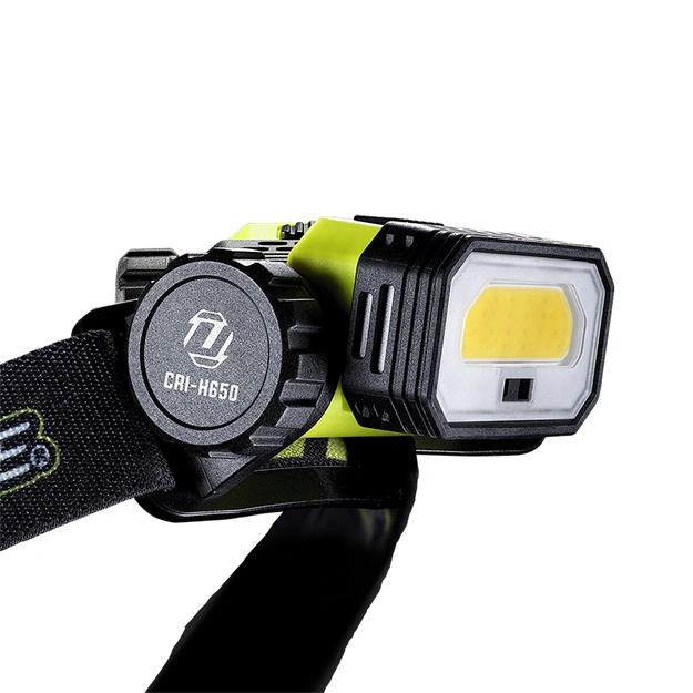 Profesionāls galvas lukturis &bdquo;Unilite CRI-H650&ldquo;, 650 lm, High CRI 96+