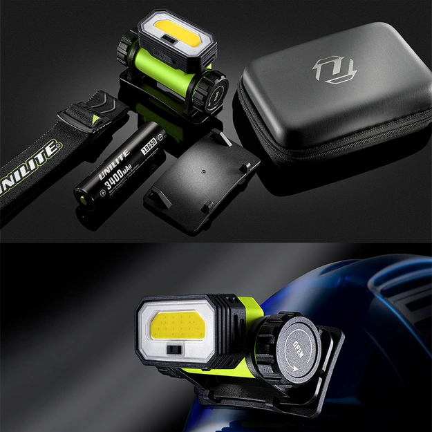 Profesionāls galvas lukturis &bdquo;Unilite CRI-H650&ldquo;, 650 lm, High CRI 96+