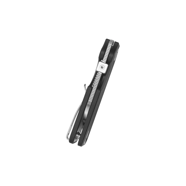 Saliekamais nazis Kubey Boxer Black G10, Satin 14C28N (KU407A)