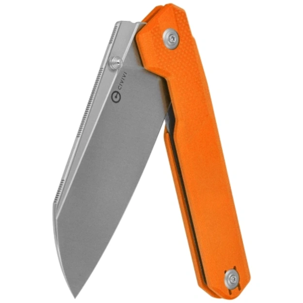 Civivi Hid Orange G10, Satin 14C28N Folding Knife by Ostap Hel (C23008-4)