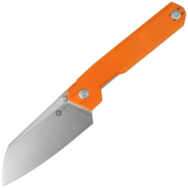 Civivi Hid Orange G10, Satin 14C28N Folding Knife by Ostap Hel (C23008-4)