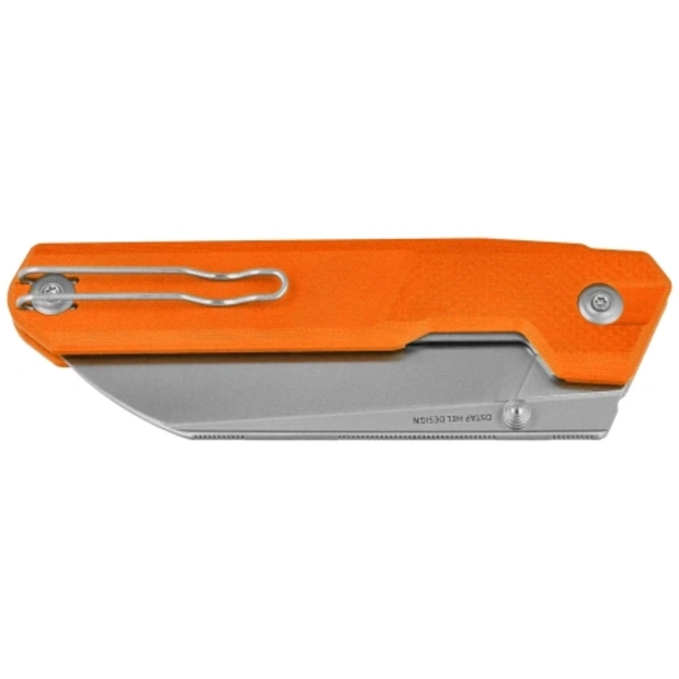 Civivi Hid Orange G10, Satin 14C28N Folding Knife by Ostap Hel (C23008-4)