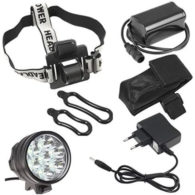 Ultraviolet Headlamp for Amber Hunting, 35W, 420nm