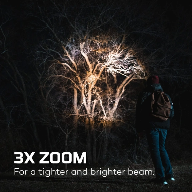 Nebo NEWTON 1000 Lumen Flashlight with 4 AA Batteries