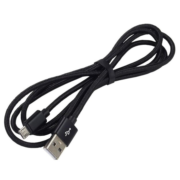 EverActive 2m pīts kabelis USB - mikro-USB 2.4A CBB-2MB