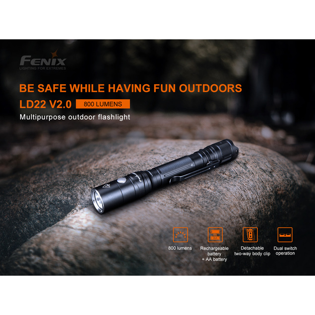 Fenix ​​LD22 V2.0 flashlight