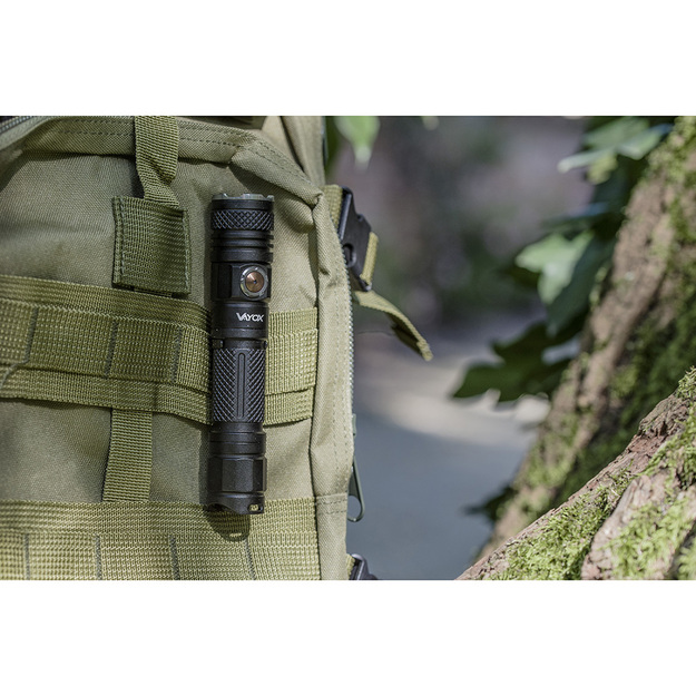 Taktiskais lukturītis 1200Lm 10W IP44 Vayox