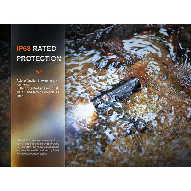 Fenix E18R V2.0 flashlight