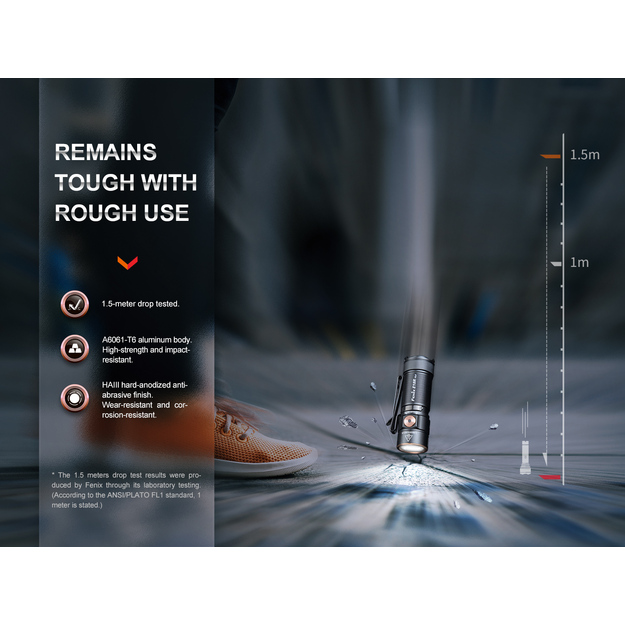 Fenix E18R V2.0 flashlight