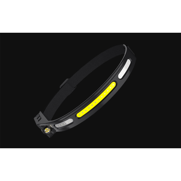 Superfire HL76 galvas lukturītis, MELNS