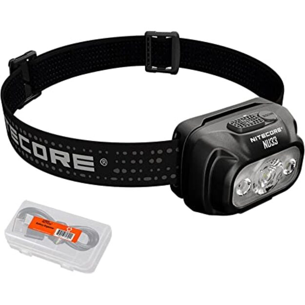 Nitecore NU33 galvas lukturītis 700 lm.