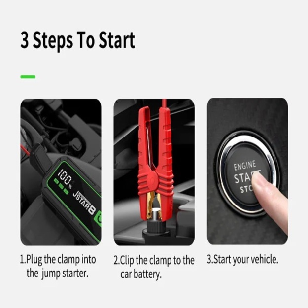 UTRAI Jstar 8 auto starteris 3000A