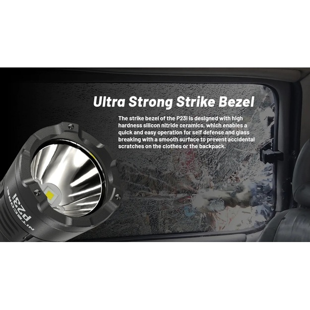 Nitecore P23i tactical flashlight 3000lm 470m