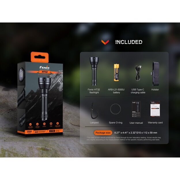 Fenix HT32 LED Thrower Flashlight