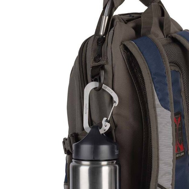 Nite Ize SlideLock karabīne Nr. 4 Nerūsējo&scaron;ais materiāls - CSL4-11-R6