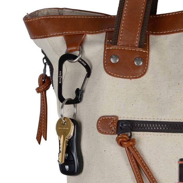 Nite Ize SlideLock karabīne Nr. 4 Nerūsējo&scaron;ais materiāls - CSL4-11-R6