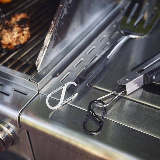 Nite Ize - S-Biner #1 - melns karabīnes komplekts - SB1-2PK-01