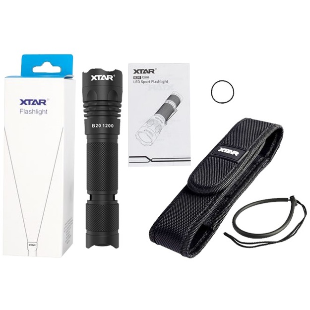 Hand torch Xtar B20 1200 - NEW IMPROVED VERSION B20 PILOT KT