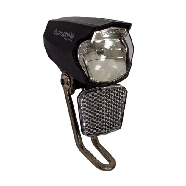 Priek&scaron;ējais lukturis no dynamo Prophete LED // 30 LUX, 6V, 2,4W
