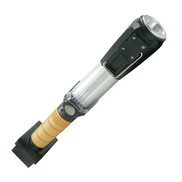 Technik Flashlight W50 (+2x18650 5400mAh) COB+LED + USB Type-C (1000 lumens)