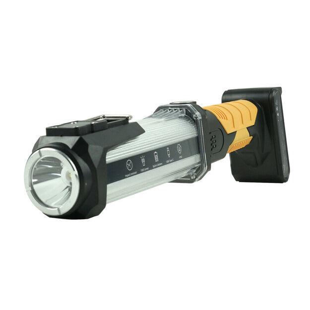 Technik Flashlight W50 (+2x18650 5400mAh) COB+LED + USB Type-C (1000 lumens)