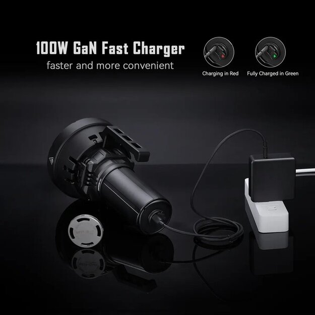 Imalent MS32W 200000lm, 1618m flashlight