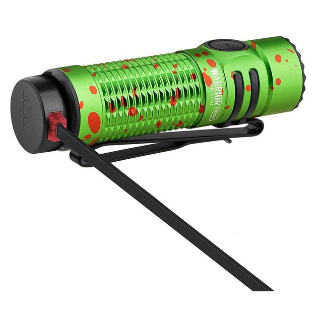 Olight Warrior Nano Zombie Green flashlight 1200lm