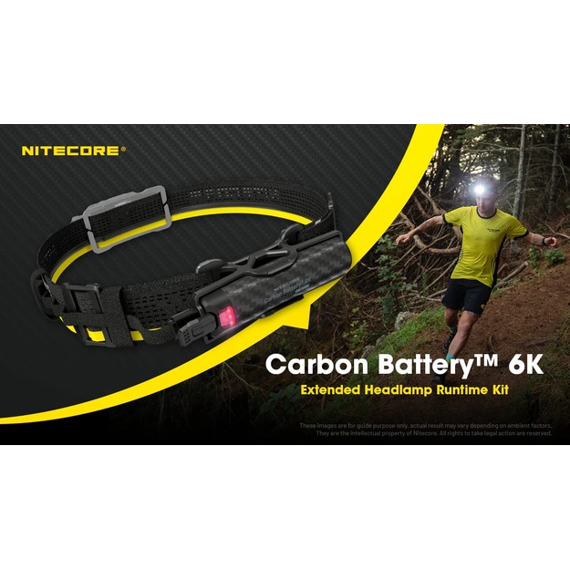 Nitecore Carbon Battery&trade; 6K komplekts CB6K