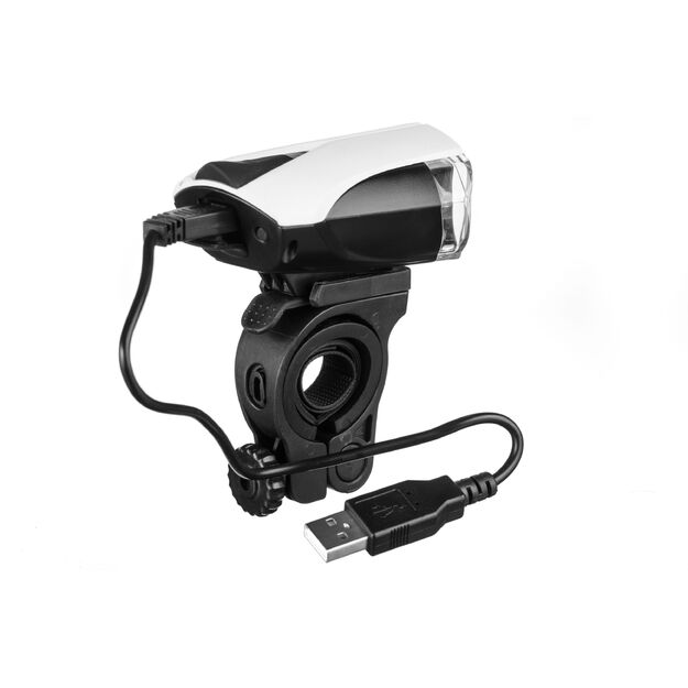 Priekinis dviračio žibintas su Smart Beam Mactronic įkraunamas 140lm  STREET.01