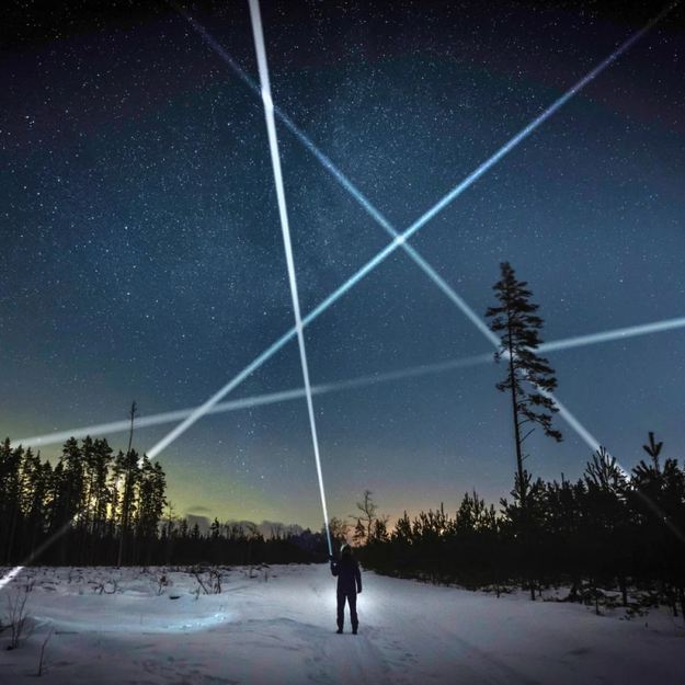 Ledlenser P9R Core LEP laser flashlight