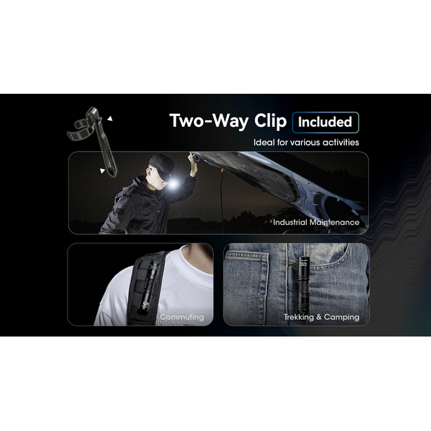 Nitecore MT1A PRO - 800lm flashlight