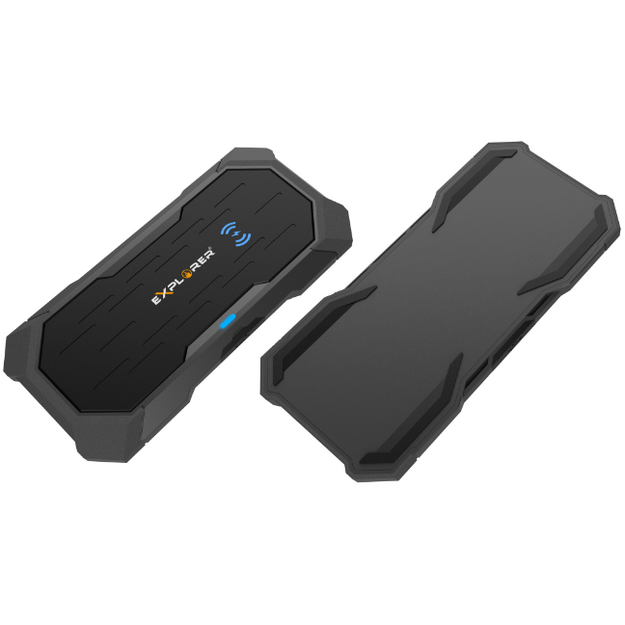 Explorer darba gaisma COB LED ar bezvadu uzlādes staciju