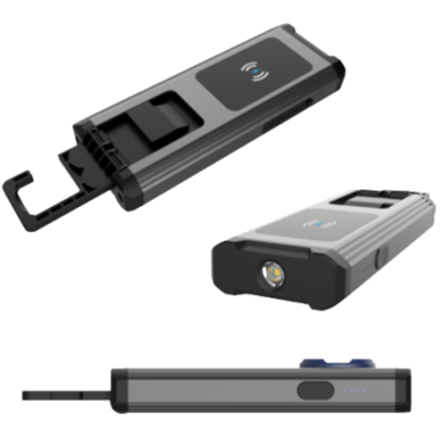 Explorer darba gaisma COB LED ar bezvadu uzlādes staciju