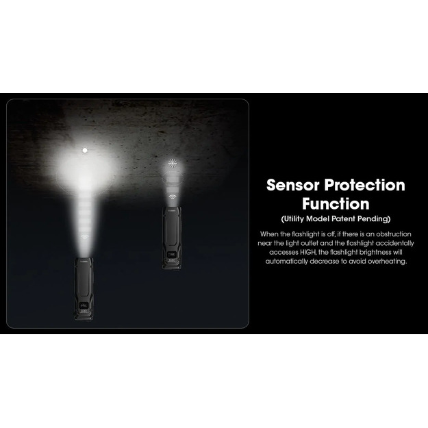 Nitecore EDC23 SABER flashlight 2500lm