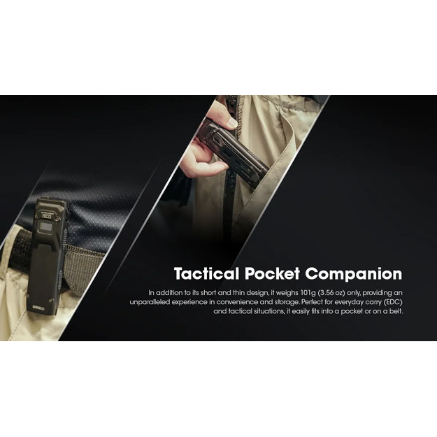 Nitecore EDC23 SABER flashlight 2500lm