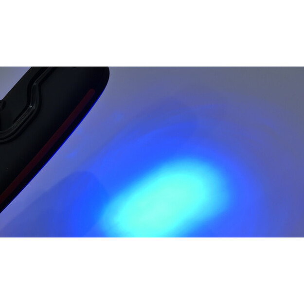 UV darba lampa 9W ar baltu gaismu