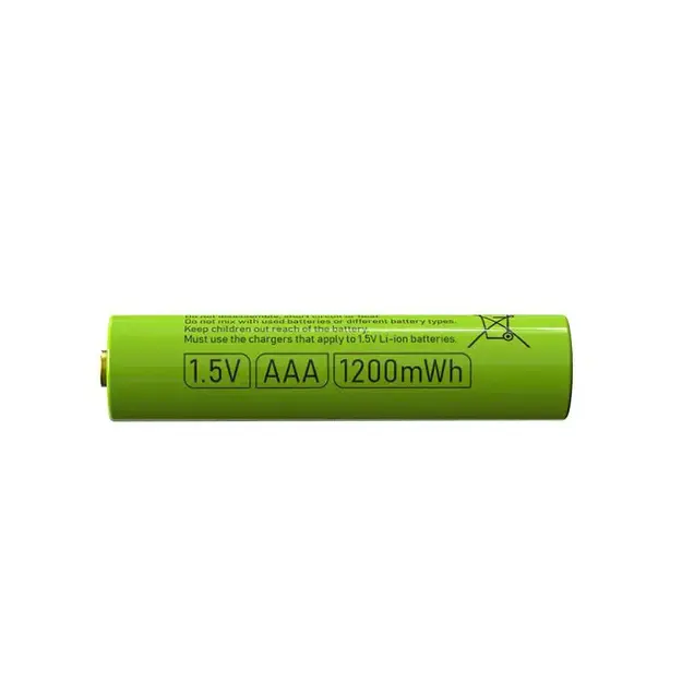 XTAR AAA 1.5V 1200mWh (approx. 750mAh) (Micro, LR03) Li-ion battery (rechargeable) with indicator 4 pcs