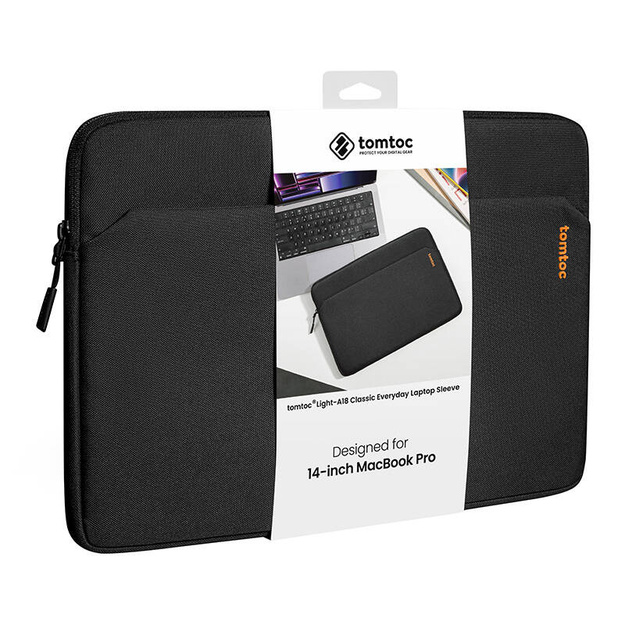Laptop Sleeve 14   Tomtoc Light-A18 (black)