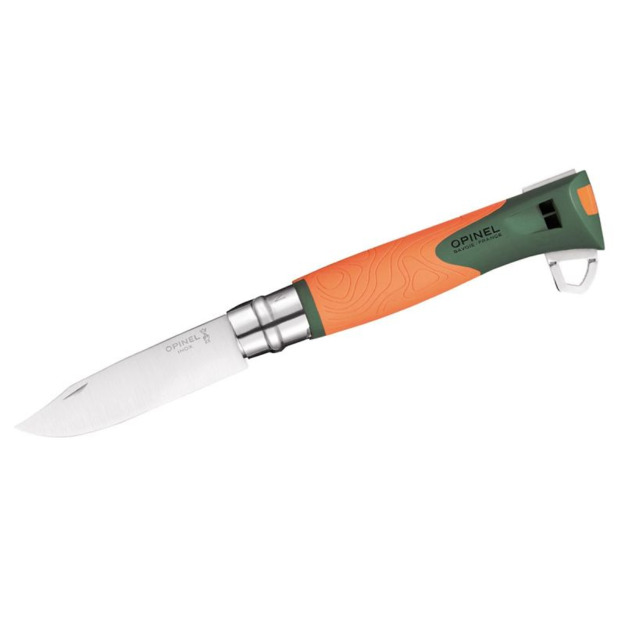 Opinel Explore No.12 Knife with tweezers - Orange